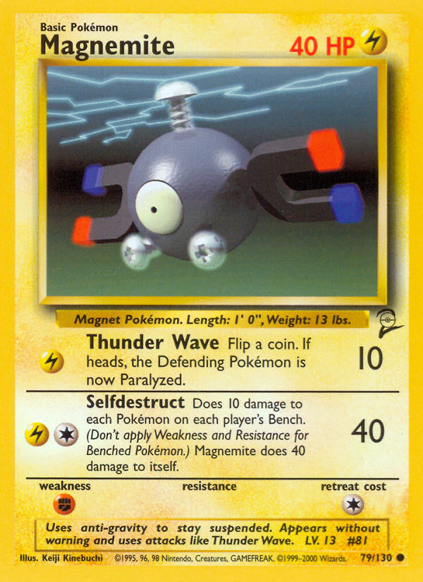 Magnemite (079/130) Reverse Holo card image