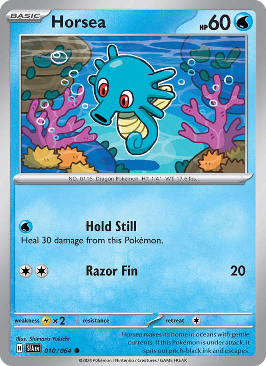 Horsea (010/64) Reverse Holo card image