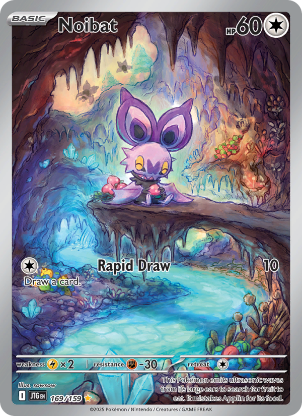 Noibat (169/159) Reverse Holo card image