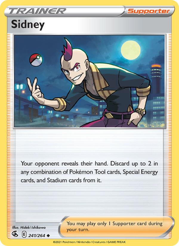 Sidney (241/264) Reverse Holo card image