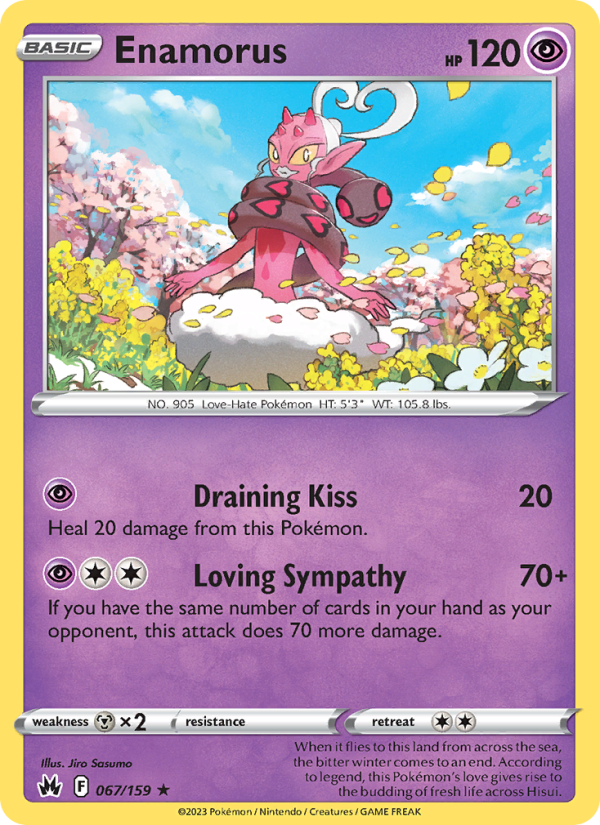 Enamorus (067/159) Reverse Holo card image