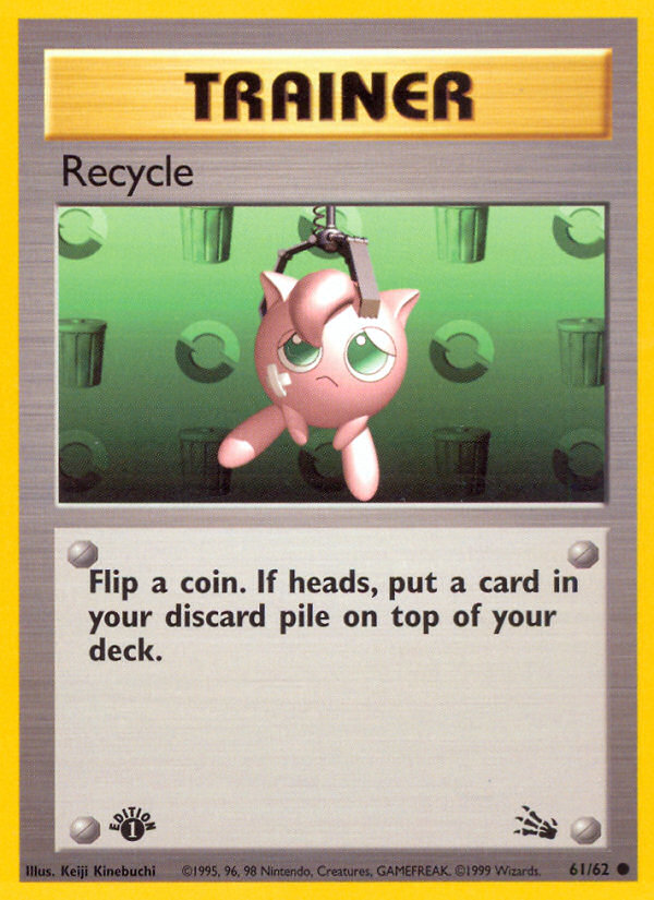 Recycle (061/62) Reverse Holo card image