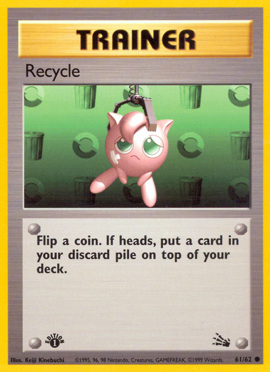Recycle (061/62) Reverse Holo card image