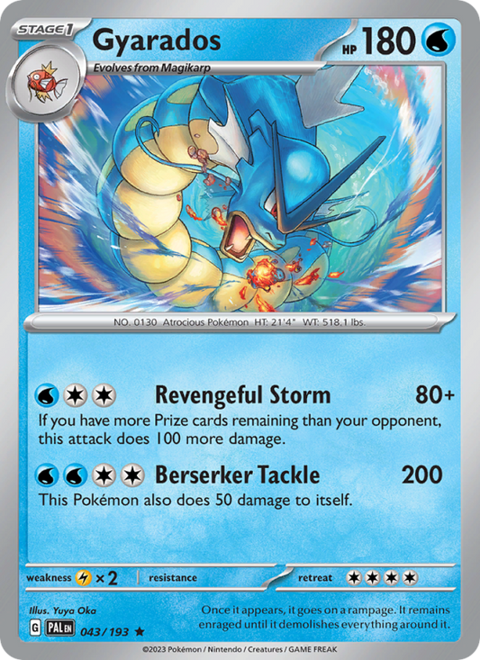 Gyarados (043/193) Reverse Holo card image