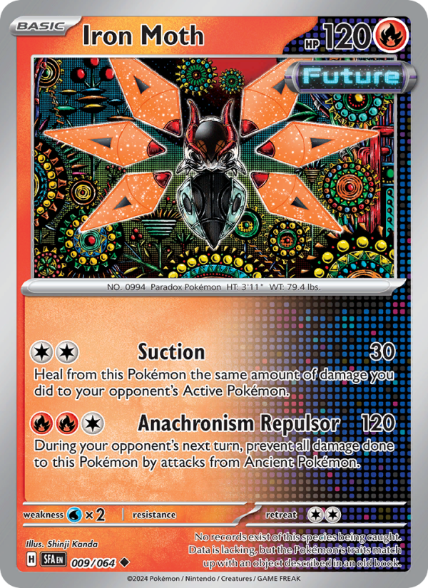 Iron Moth (009/64) Reverse Holo card image