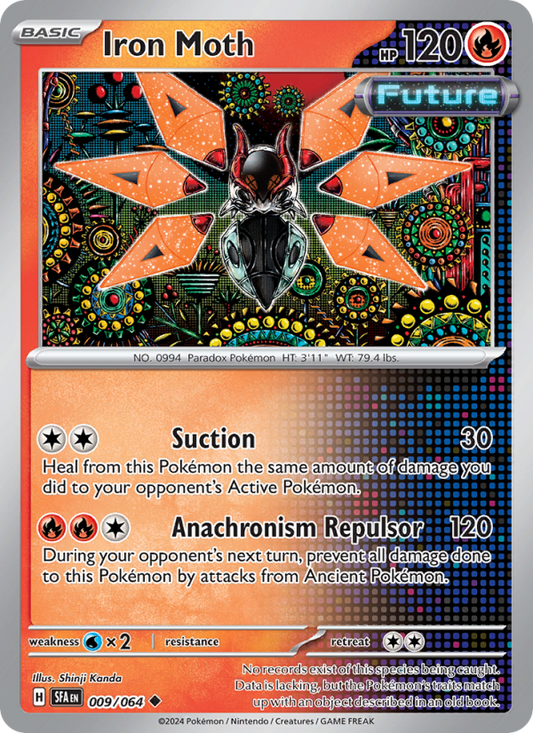 Iron Moth (009/64) Reverse Holo card image
