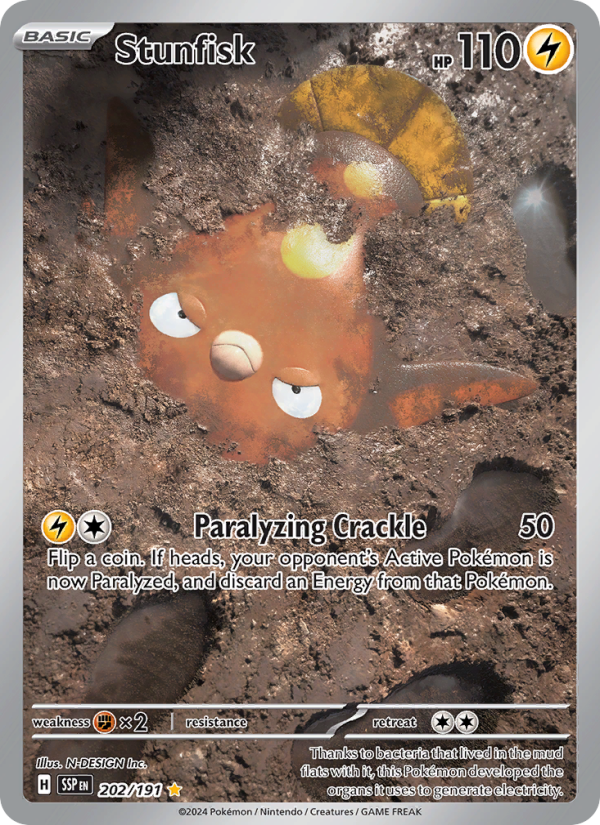Stunfisk (202/191) Holographic card image