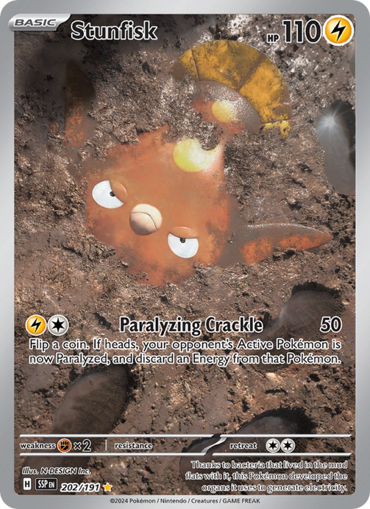 Stunfisk (202/191) Holographic card image