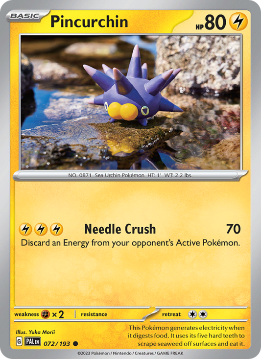 Pincurchin (072/193) Reverse Holo card image