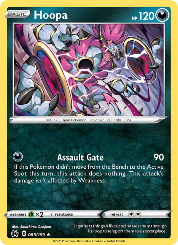 Hoopa (083/159) Reverse Holo card image