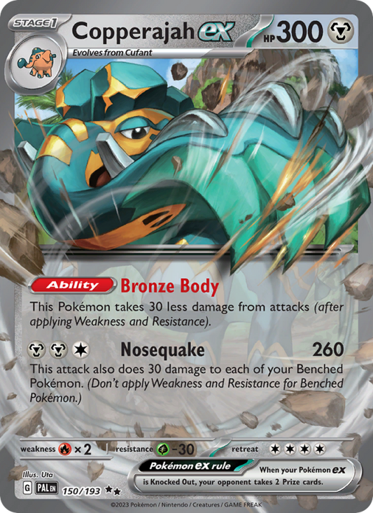 Copperajah ex (150/193) Holographic card image