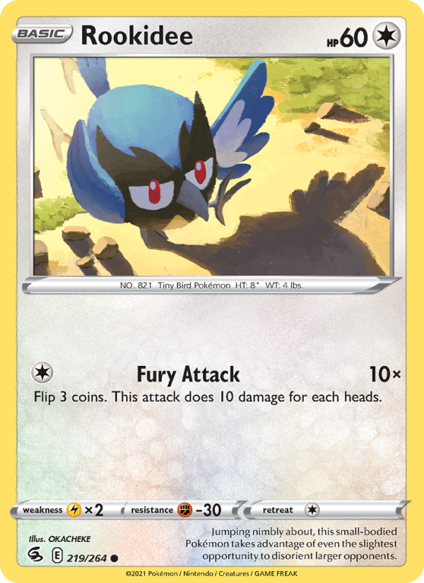 Rookidee (219/264) Reverse Holo card image