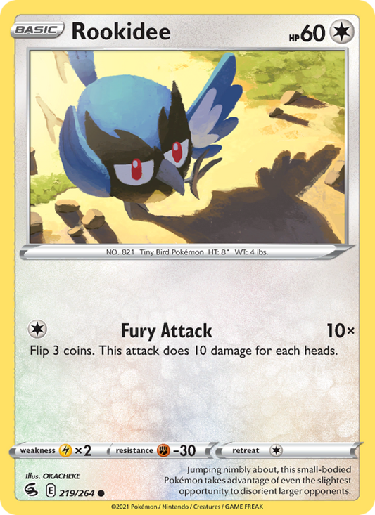 Rookidee (219/264) Reverse Holo card image