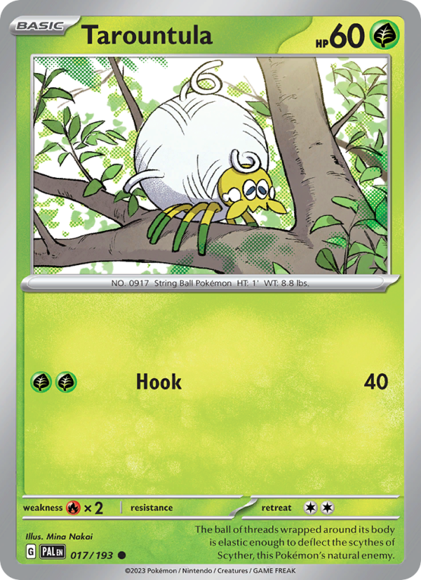 Tarountula (017/193) Reverse Holo card image