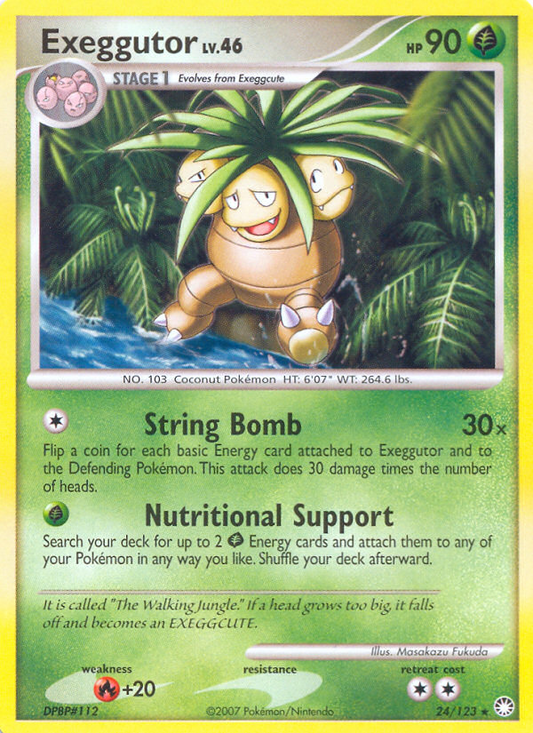 Exeggutor (024/122) Reverse Holo card image
