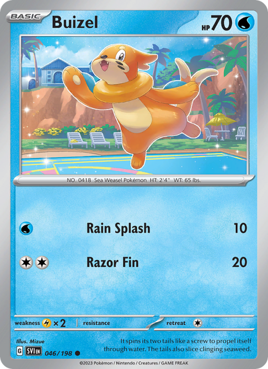 Buizel (046/198) Reverse Holo card image