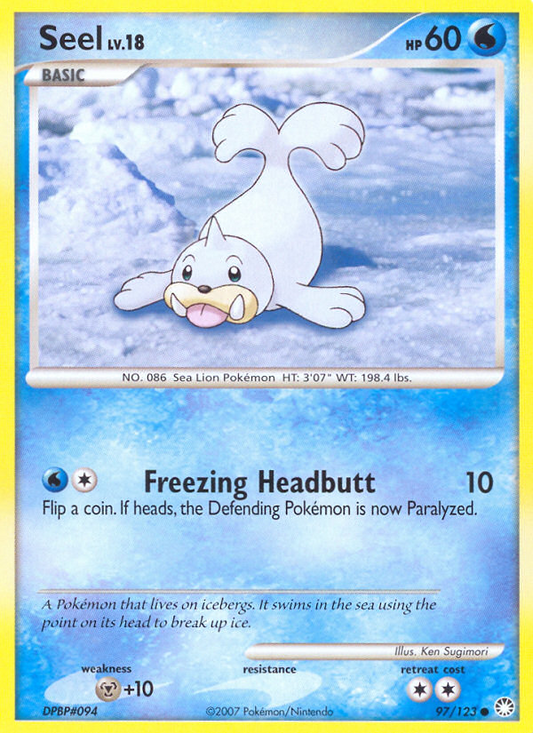 Seel (097/122) Reverse Holo card image