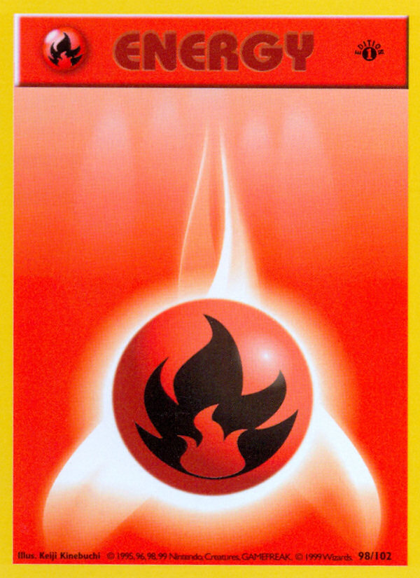 Fire Energy (098/102) Reverse Holo card image
