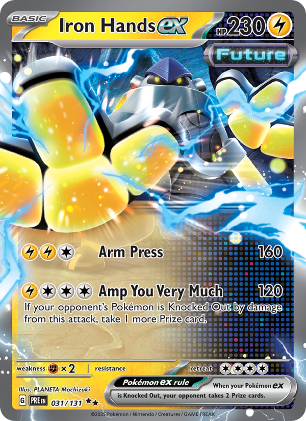 Iron Hands ex (031/131) Reverse Holo card image