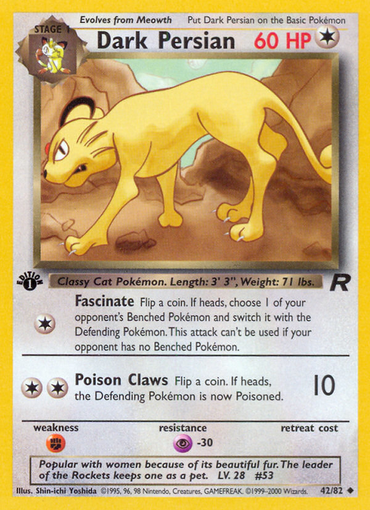Dark Persian (042/82) Reverse Holo card image