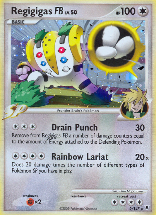 Regigigas FB (009/147) Reverse Holo card image