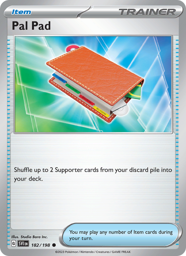 Pal Pad (182/198) Reverse Holo card image