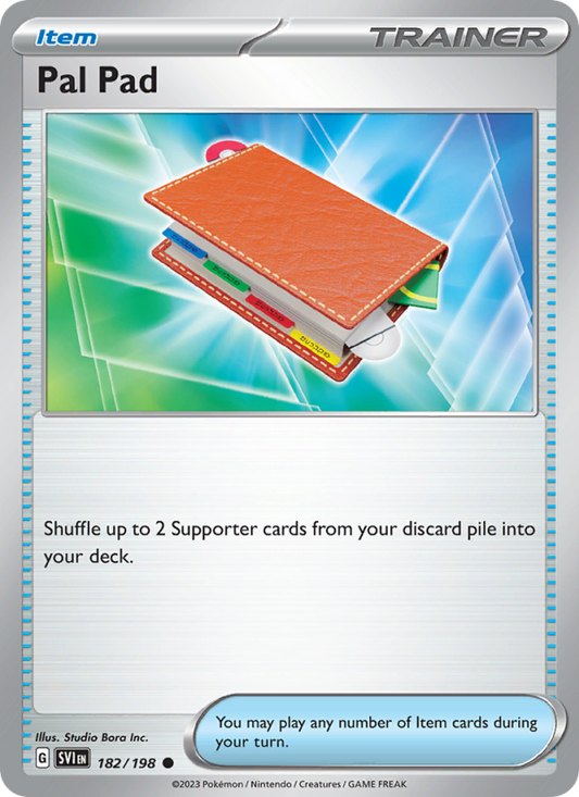 Pal Pad (182/198) Reverse Holo card image