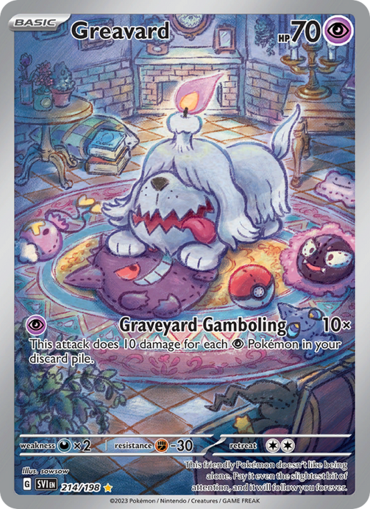 Greavard (214/198) Holographic card image