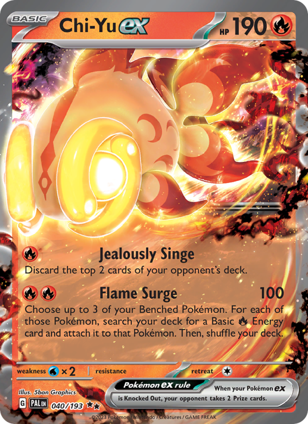 Chi-Yu ex (040/193) Holographic card image
