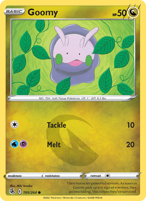 Goomy (195/264) Reverse Holo card image