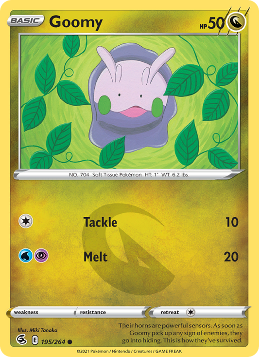 Goomy (195/264) Reverse Holo card image
