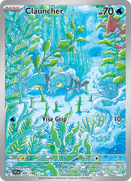 Clauncher (205/198) Holographic card image