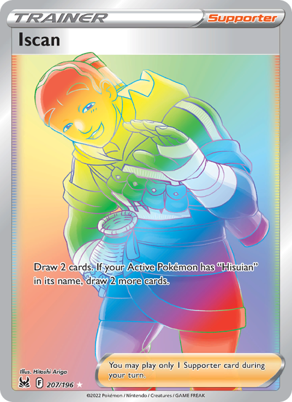 Iscan (207/196) Holographic card image