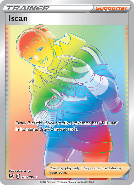 Iscan (207/196) Holographic card image