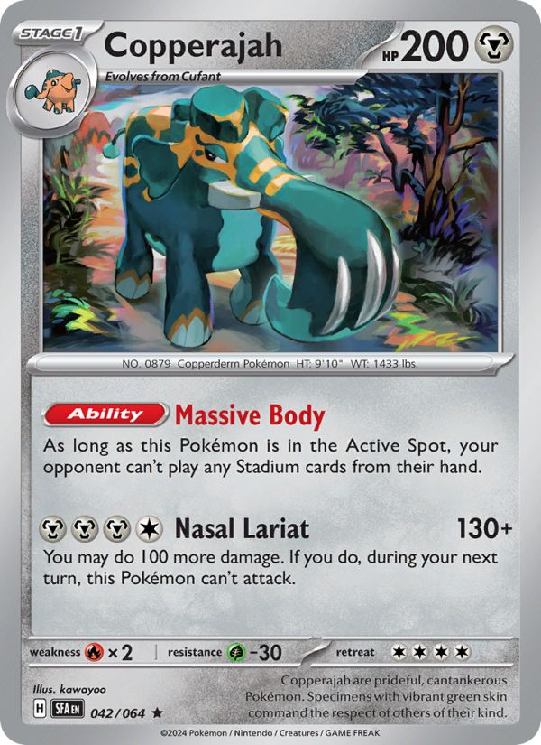 Copperajah (042/64) Reverse Holo card image