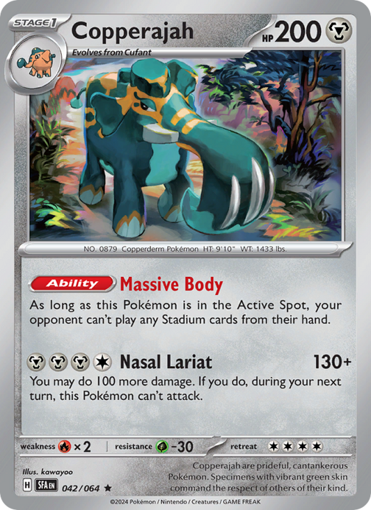 Copperajah (042/64) Reverse Holo card image