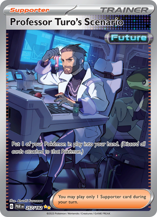 Professor Turo's Scenario (257/182) Holographic card image