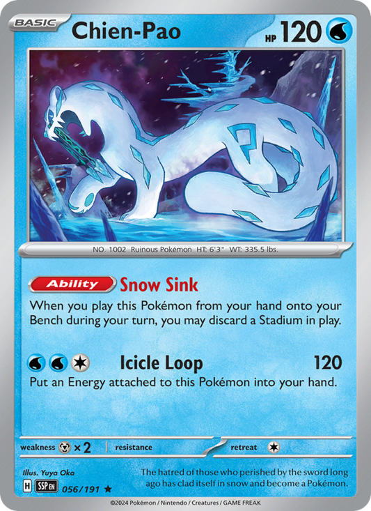 Chien-Pao (056/191) Reverse Holo card image