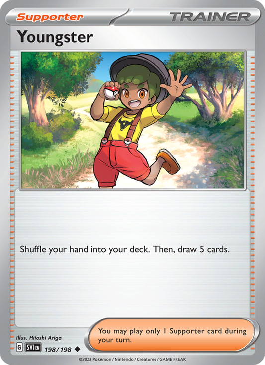 Youngster (198/198) Reverse Holo card image