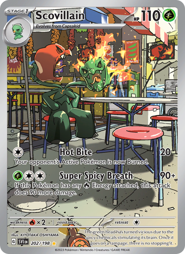 Scovillain (202/198) Holographic card image