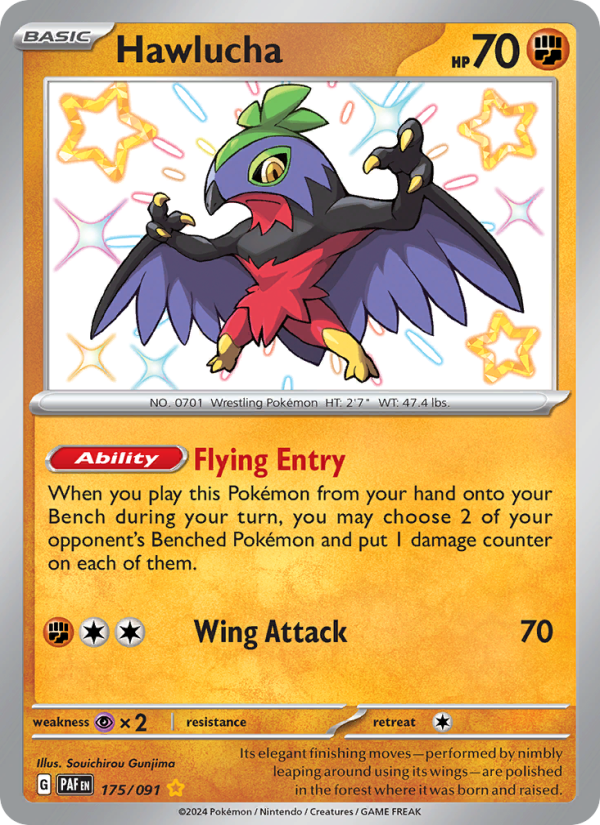 Hawlucha (175/91) Holographic card image