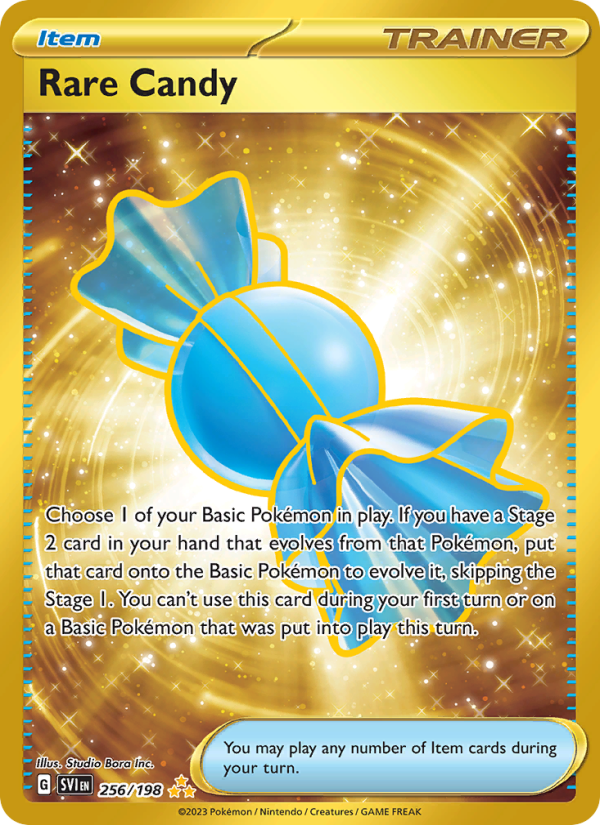 Rare Candy (256/198) Holographic card image