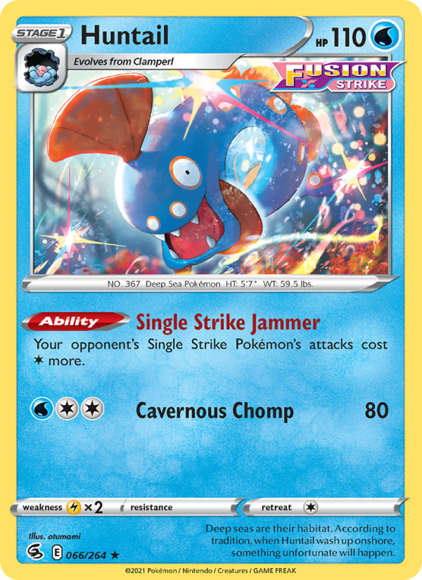 Huntail (066/264) Reverse Holo card image