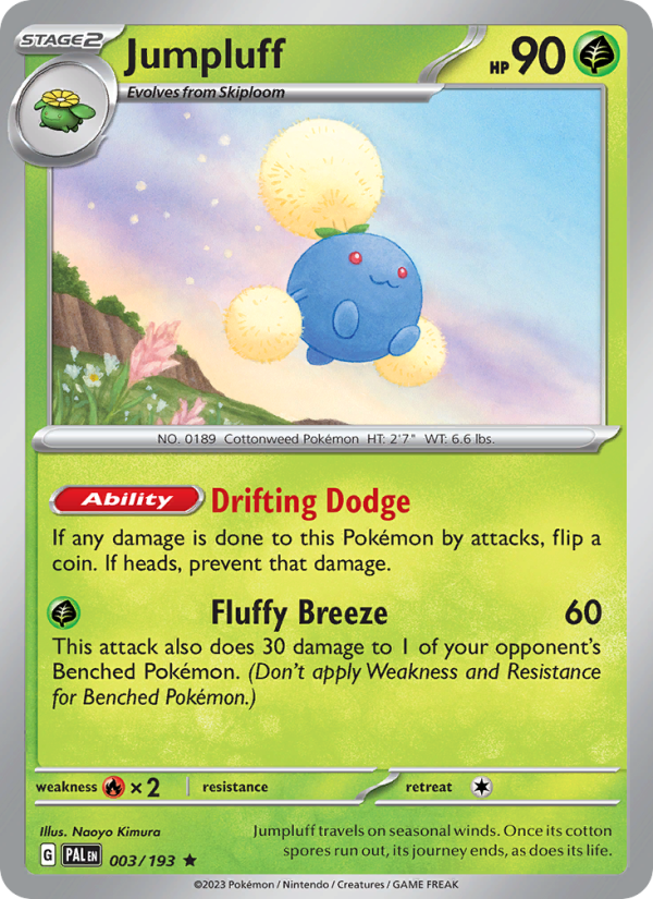 Jumpluff (003/193) Reverse Holo card image