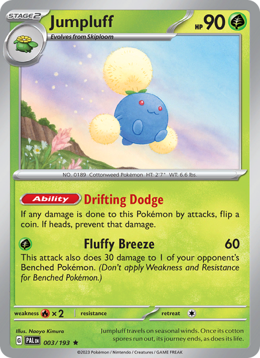 Jumpluff (003/193) Reverse Holo card image