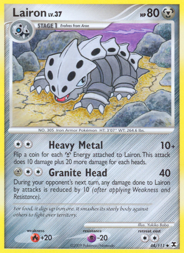 Lairon (044/111) Reverse Holo card image
