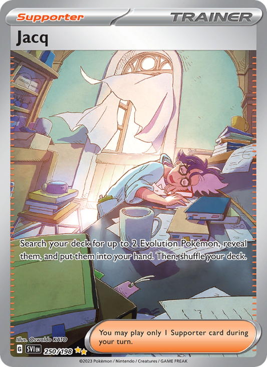 Jacq (250/198) Holographic card image