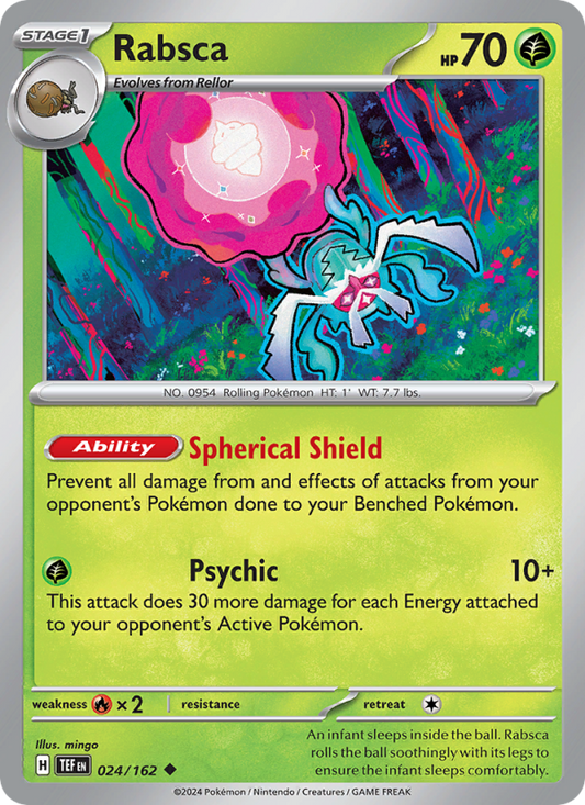 Rabsca (024/162) Reverse Holo card image