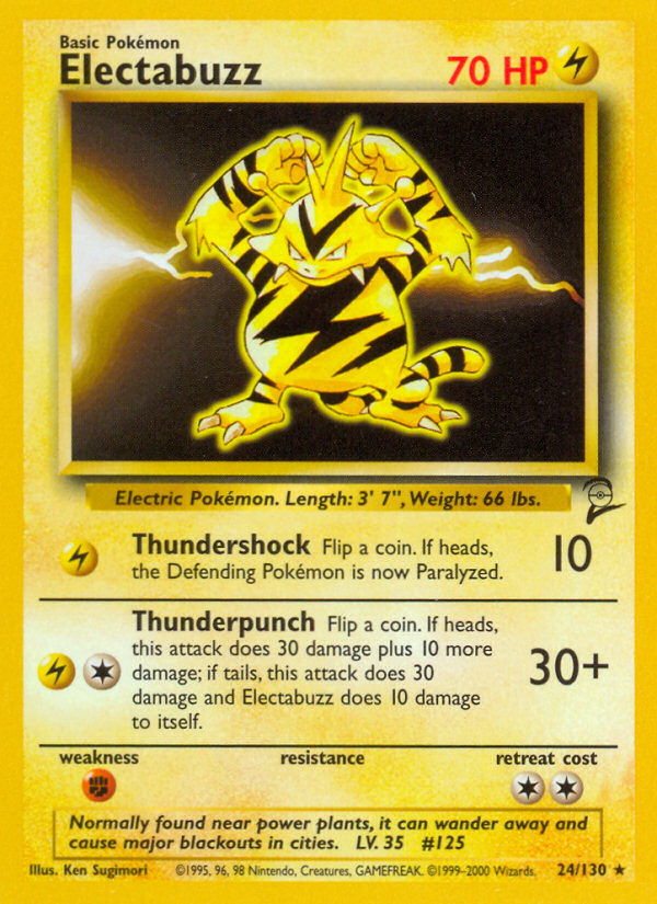 Electabuzz (024/130) Reverse Holo card image