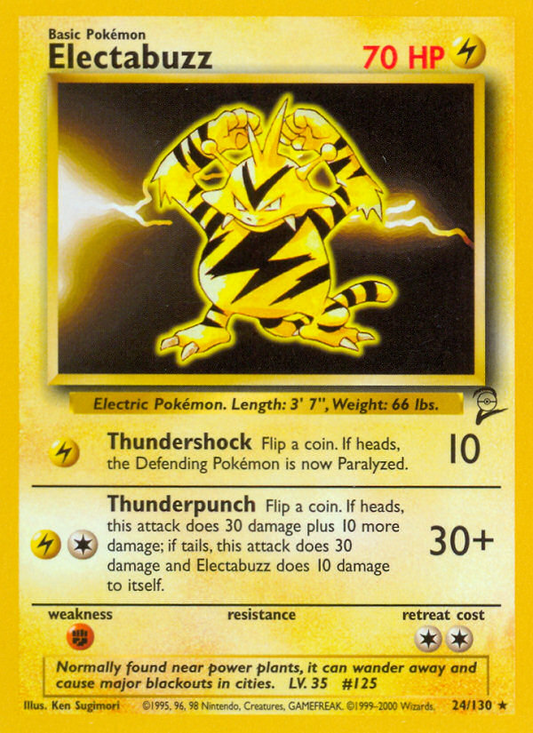 Electabuzz (024/130) Reverse Holo card image